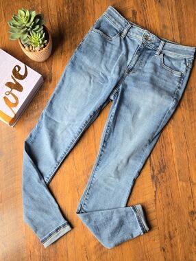 m jeans By Maurices Small Mid-Rise Light Blue Women's Jeans
